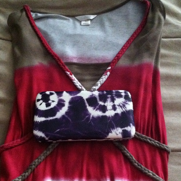 Tye Die Top/ Clutch Bundle