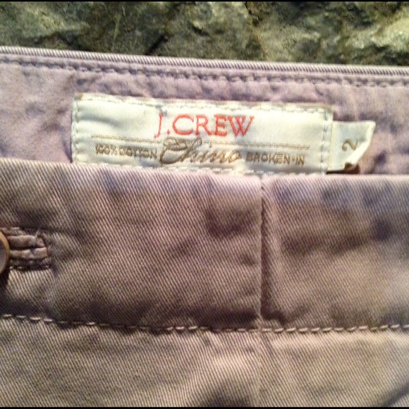 Light purple size 2 j crew shorts - Picture 3 of 3