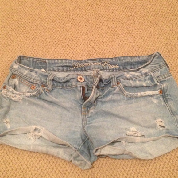 American eagle denim shorts