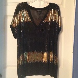 Sequence Elegant Evening Top by INC