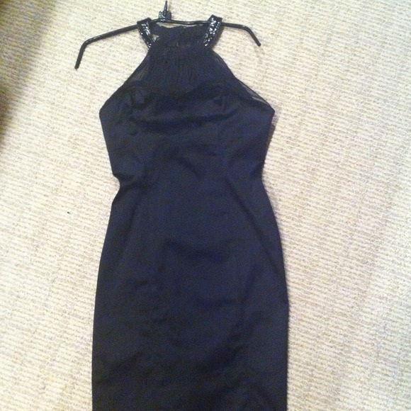 Bebe black dress