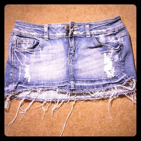 Denim skirt