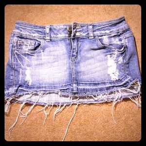 Denim skirt