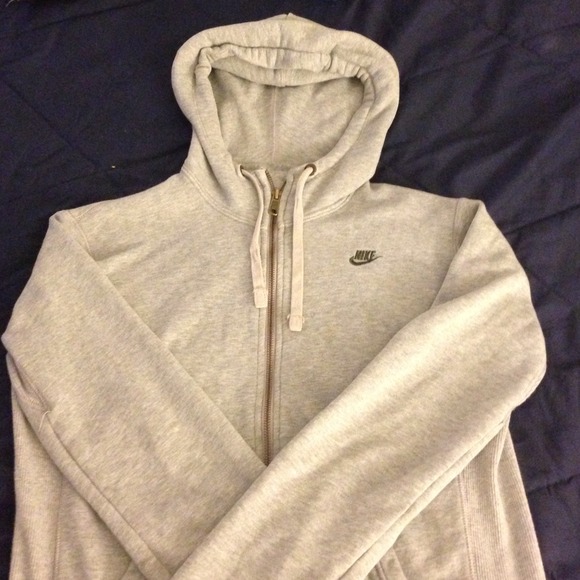 *** SOLD *** Gray Nike Full Zip Hoodie