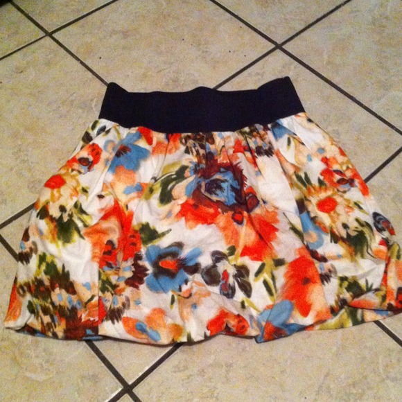 A Byer floral skirt