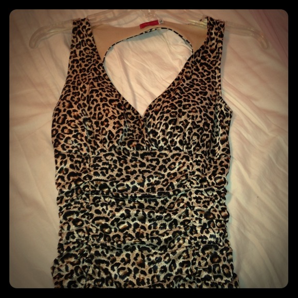 Leopard Dress Size Small