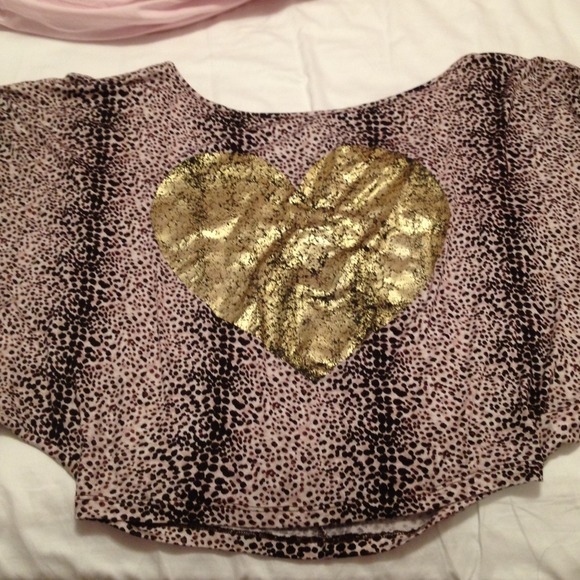 Leopard & Gold Shirt