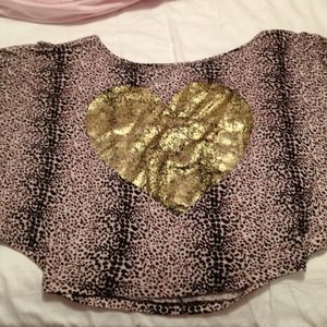 Leopard & Gold Shirt