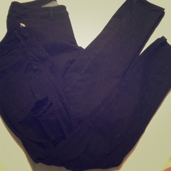 Bullhead black jean distressed