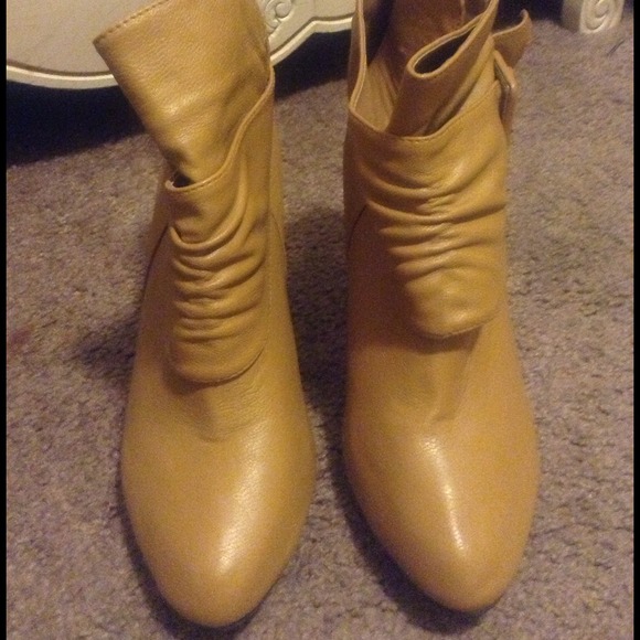 Beige Booties - Picture 2 of 4