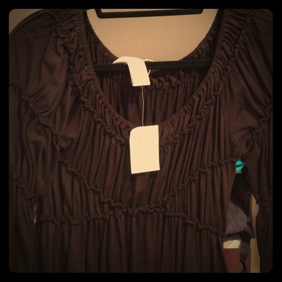 Black long sleeve brand new dress size large