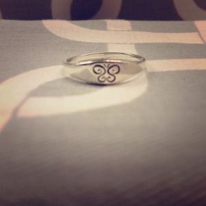 James Avery butterfly ring