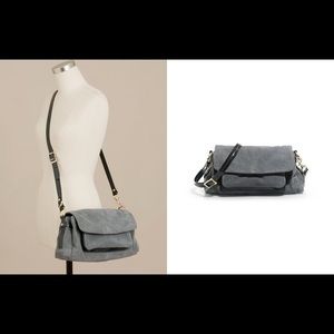 J.Crew Andi Bag Suede Gray