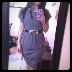 ❌SOLD---Jersey Scrunch Side Dress