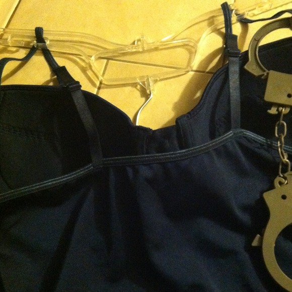 ?BUNDLED? BNWOT Sexy Cop Lingerie Costume w/Hat main image 4