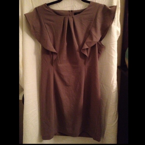 Tan dress