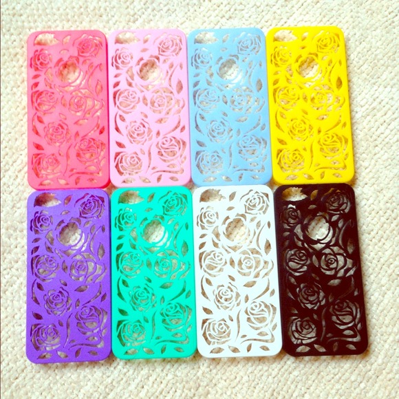 iPhone 5 rose back case covers🎀