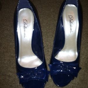 Blue heels