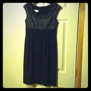 London Times Black Dress