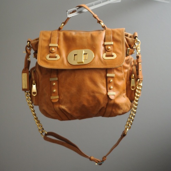 🎉Host Pick🎉 Badgley Mischka Crossbody Tan Purse