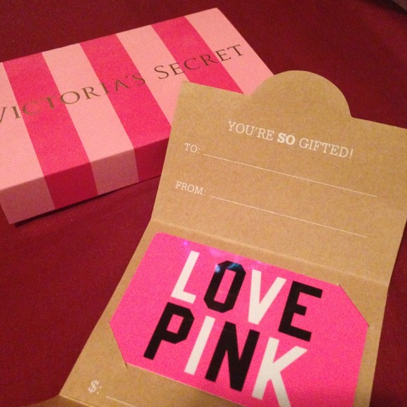 SOLD ✌ VICTORIA'S SECRET GIFT CARD $25