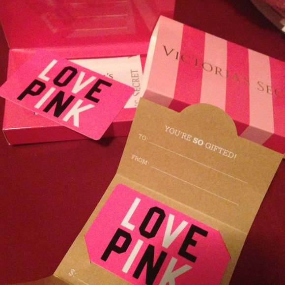 SOLD ✋ $50 VICTORIA'S SECRET GIFT CARD