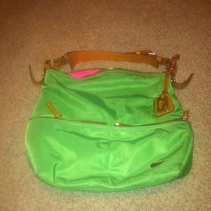 ***SOLD*** DOONEY & BOURKE GREEN PURSE