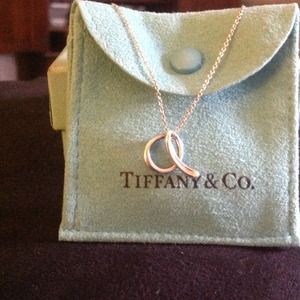 Tiffany & Co. Elsa Peretti Letter "A" necklace