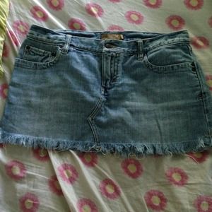Abercrombie and Fitch Denim Skirt Size 6