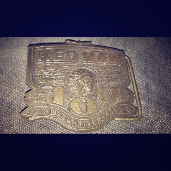 I had this red Man Belt buckle For  years