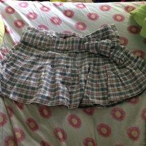 Hollister Plaid Skirt Size 5