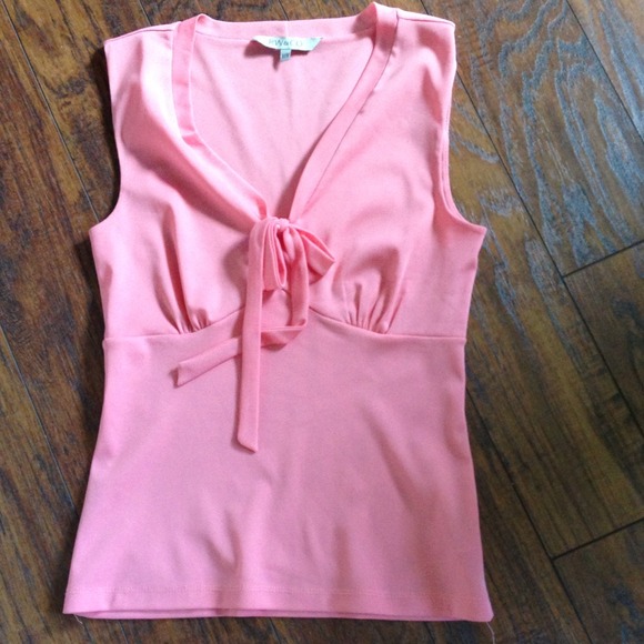 REDUCED! Pink v-neck top