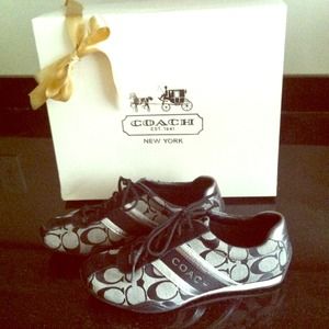 Black Coach Sneakers