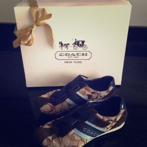 Brown Coach Sneakers