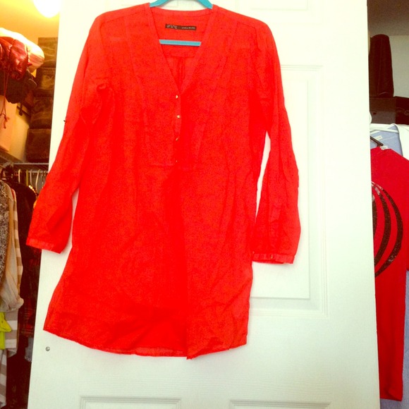 Must have it light orange dress