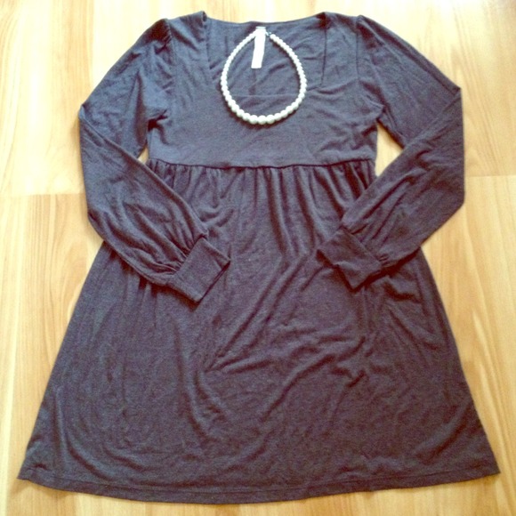 Grey Sweater Dress