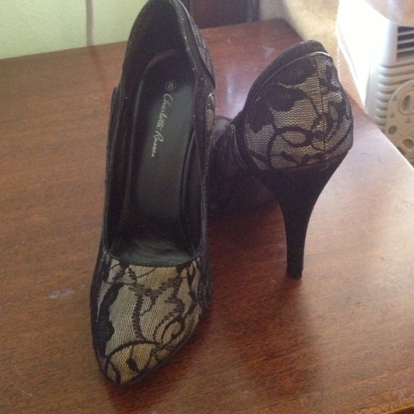 Charlotte Russe heels size 8 - Picture 3 of 4