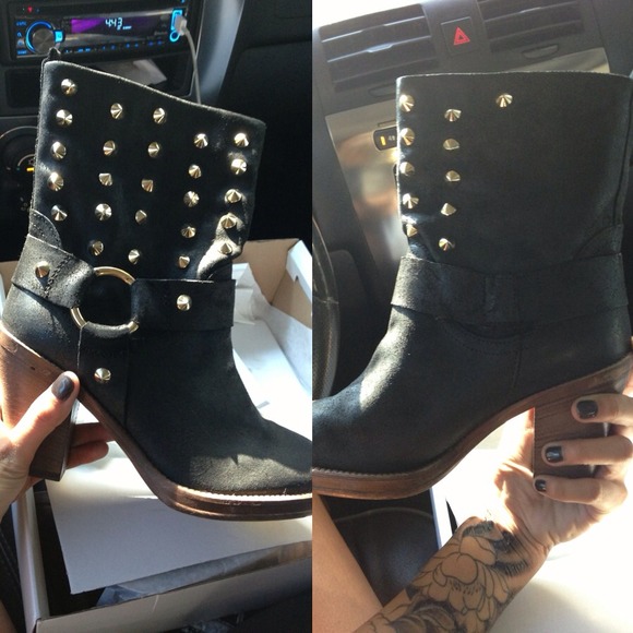 Steve Madden Spiked Boots