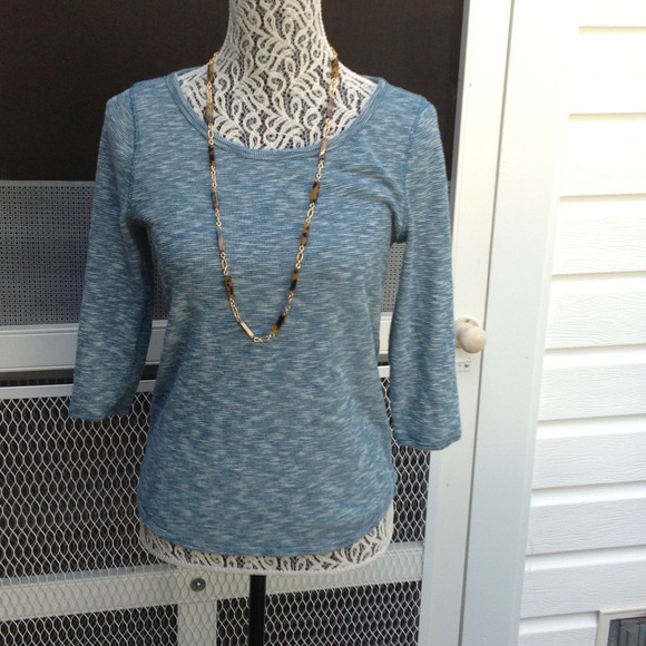 J Crew Textured Knit Tee