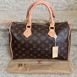 Cowhide LV Speedy 30