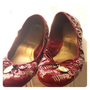 Juicy Couture red ballet flats