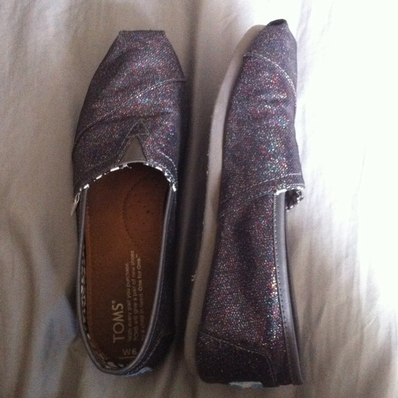 TOMS Shoes - Black multi-sparkle Toms