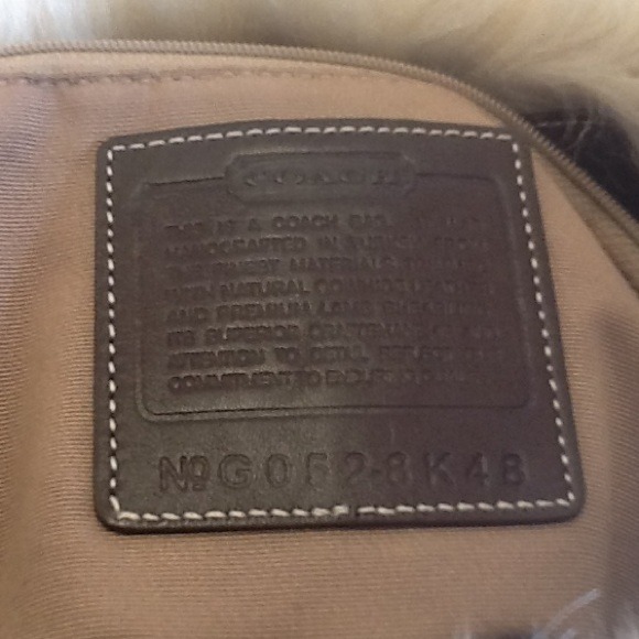 SOLD Authentic Coach Fur purse! - Picture 4 of 4