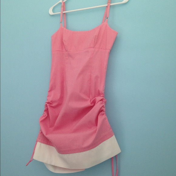 BCBG Max. gingam dress