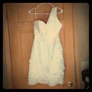 RESERVED Grecian White Dress
