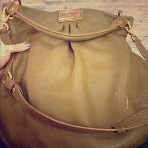 Marc Jacobs hobo purse, olive green