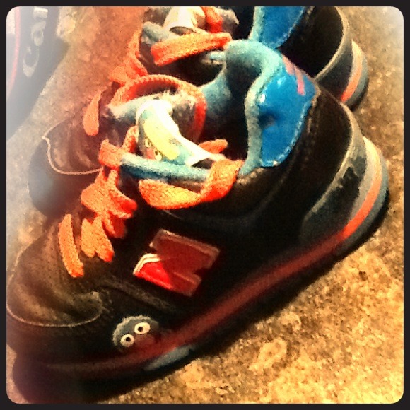 Little boys new balance shoes size 7@@@HOLD@@@