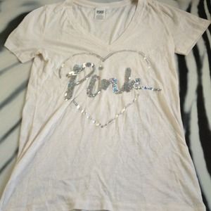 Victoria Secret PINK V-Neck Shirt