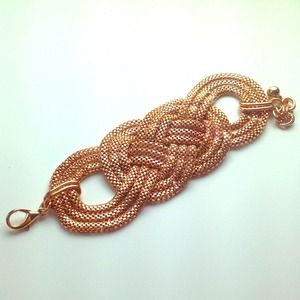 ***SOLD*** Braided metal cuff