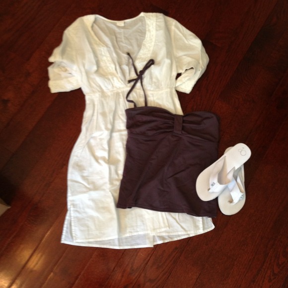 Coverup and swim suit!